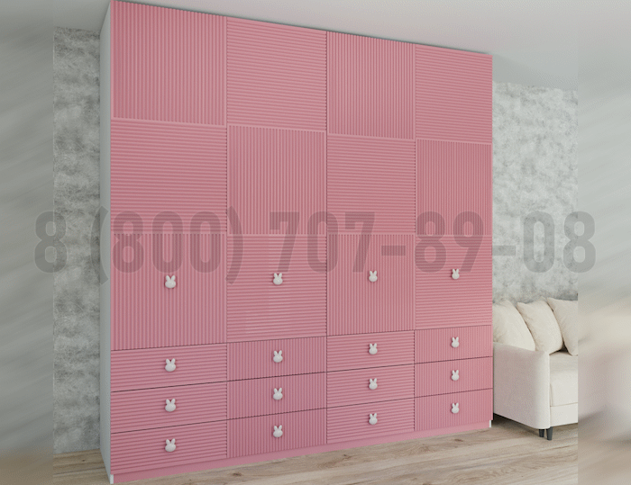 Шкаф с фрезеровкой в Ступино